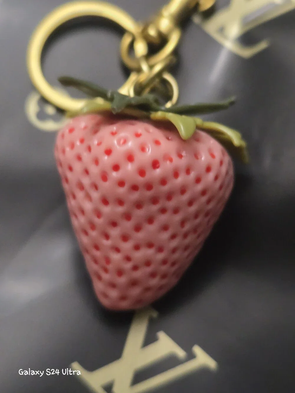 Strawberry 🍓 Bag Charm/ Keychain NEW